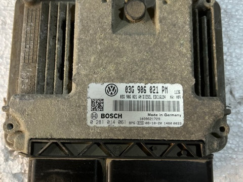 Calculator motor Volkswagen Golf 5 1.9 TDI cod piesa 03G906021PM
