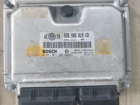 Calculator motor Volkswagen Passat B5 1.9 TDI, cod 038906019KD