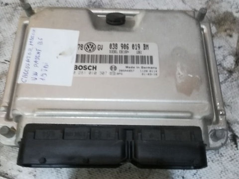 Calculator motor, Volkswagen Passat B5, 1.9 tdi, cod 038 906 019 BM