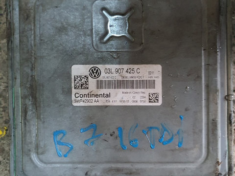 Calculator motor Volkswagen Passat B7 2011 2012 1.6 tdi motor CAY