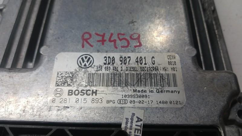 Calculator motor Volkswagen Phaeton (2002->) 0281015893