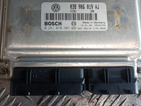 Calculator Motor Volkswagen VW Passat , 038906019AJ 038906019AJ Volkswagen VW Passat B5 [1996 - 2000] Sedan 4-usi 1.9 TDI MT (90 hp)