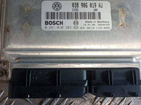 Calculator Motor Volkswagen VW Passat B5, 038906019AJ 038906019AJ Volkswagen VW Passat B5 [1996 - 2000] Sedan 4-usi 1.9 TDI MT (110 hp)