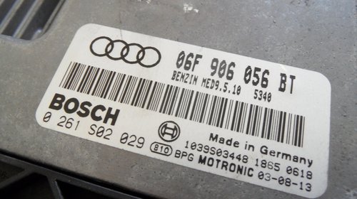 Calculator motor VW Audi a3, 2.0 FSI AXW