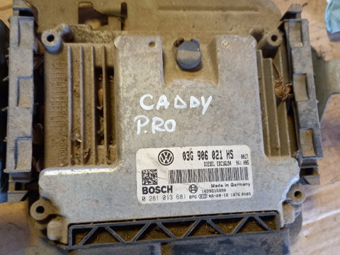 Calculator motor VW Caddy 1.9 TDI cod produs:03G906021HS/03G 906 021 HS 0281013681