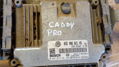 Calculator motor VW Caddy 1.9 TDI cod pr