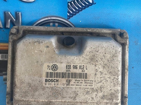 Calculator motor VW Golf 4 Bora 1.9 TDI 110 CP AHF 038906012L 0281010112