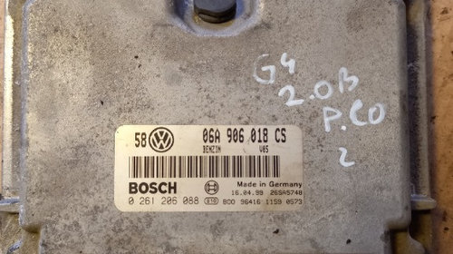 Calculator motor VW Golf 4 Bora 2.0 B co