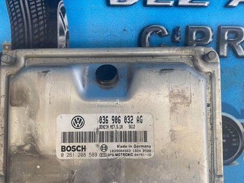 Calculator motor VW Golf 5 1.4 benzina cod: 036906032AG. 0261208589