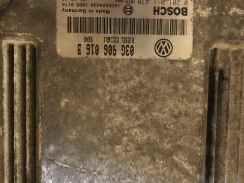 Calculator motor VW Golf 5 1.9 TDI BKC cod: 03G906016B