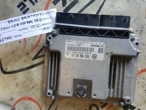 Calculator motor VW Golf 5 / Jetta / Passat / 1.9 TDi cod 03G 906 021 QS / 0281014064