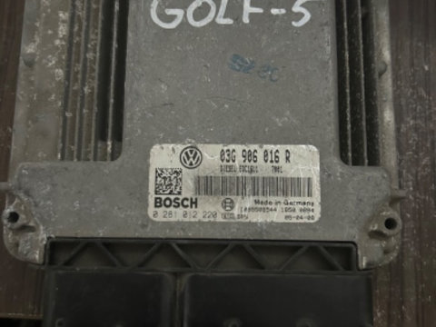 Calculator motor vw golf 5 plus jetta touran ECU 03g906016R EDC16U1 0281012220