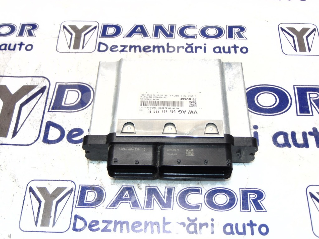 CALCULATOR MOTOR VW GOLF 7 1.2 TSI AN 2017 COD 04E907309BL / 0261S12606 / MED17.5.25