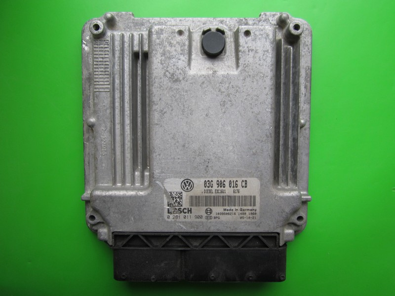 Calculator motor VW Golf5 1.9 tdi 03G906016CB / 0281011900 Volkswagen Golf 5 an 2005 BKC cod piesa 03G906016CB