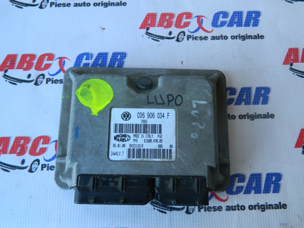 Calculator motor VW Lupo (6X) model 1998 - 2005 1.4 16v cod: 036906034F