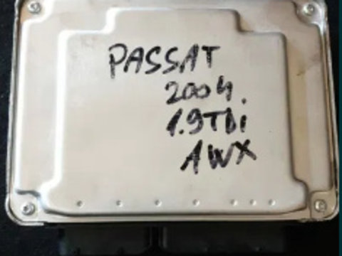 Calculator motor VW Passat 2004, 1.9 tdi, cod piesa: 038906019KE ; 028