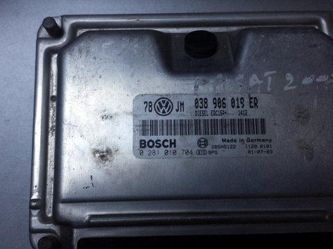 Calculator motor VW Passat B5 1.9,tdi 038906019ER