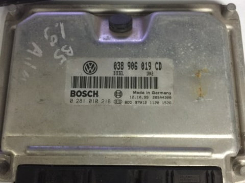 Calculator motor VW Passat B5 1.9 TDI AJM cod: 038906019 CD 038906019CD