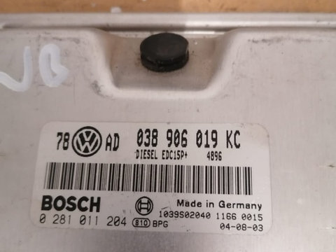 Calculator motor VW Passat B5.5 diesel 1.9 tdi 131cp AVB
