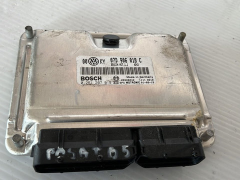 Calculator Motor VW PASSAT B5 / B5.5 1996 - 2005 B cod 07D906018C / 0261207019