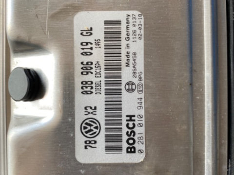 Calculator motor VW Passat B6 1.9 TDI cod: 038906019GL