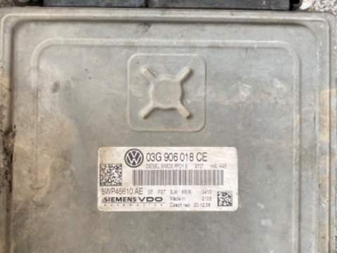 Calculator motor VW Passat B6 2.0 TDI BKP 03G906018CE