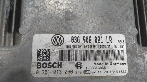 Calculator Motor VW Passat B6 Motor 1.9 