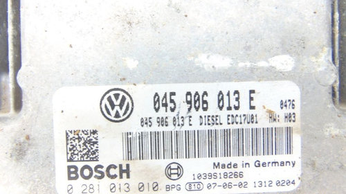 Calculator Motor VW Polo 1.4tdi ECU VW P