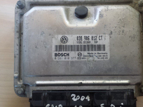 Calculator motor VW Polo 6N 1.9 SDI 038906012CT