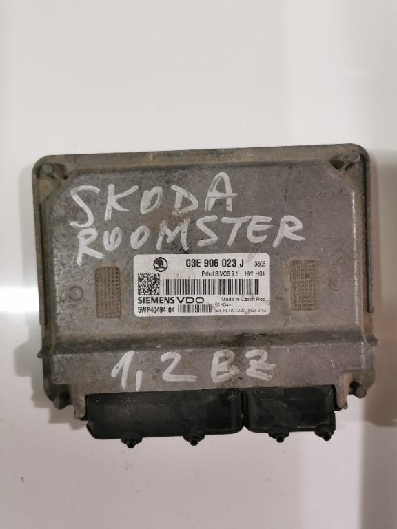 CALCULATOR MOTOR VW POLO 6R, Skoda Roomster, Fabia 1,21; Cod - 03E906023J, O3E 906 023 J , 5WP40494