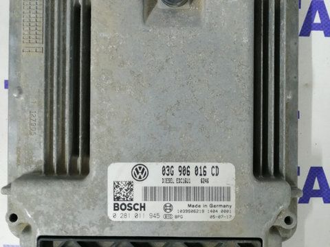 Calculator motor VW TOURAN, cod 03G906016CD 0281011945
