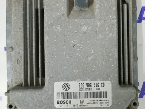Calculator motor VW TOURAN, cod 03G906016CD 0281011945