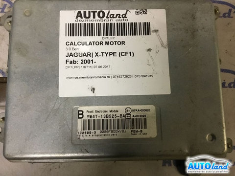 Calculator Motor Yw4t13b525ba 3.0 Ben Jaguar X-TYPE CF1 2001