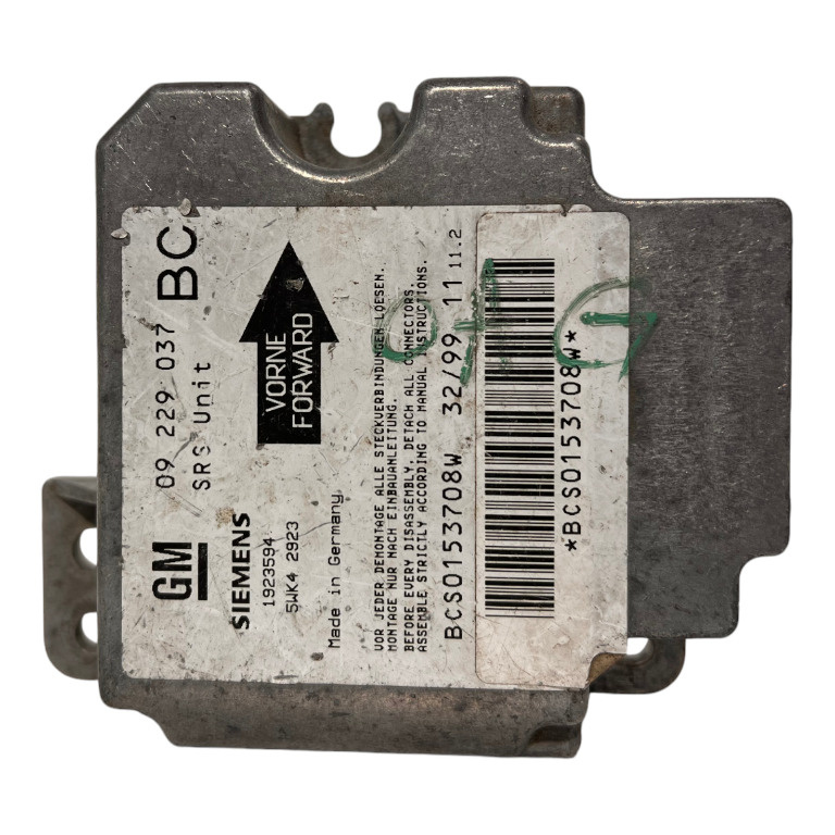 Calculator Opel Astra G 09229037 BC 1923594 5WK42923