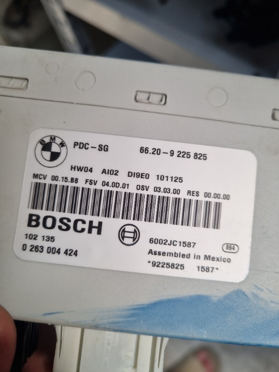 Calculator pdc Bmw X1 E90 E81 cod 9225825
