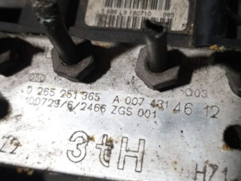 Calculator pompa ABS VW Crafter cod Volkswagen A0074314612 / cod Bosch 0265251365