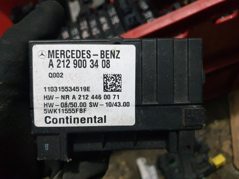 Calculator Pompa Combustibil A2129003408 Mercedes w212 w204
