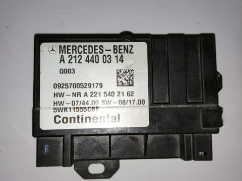Calculator Pompa Combustibil Mercedes E Class W212 Cod A2124400314