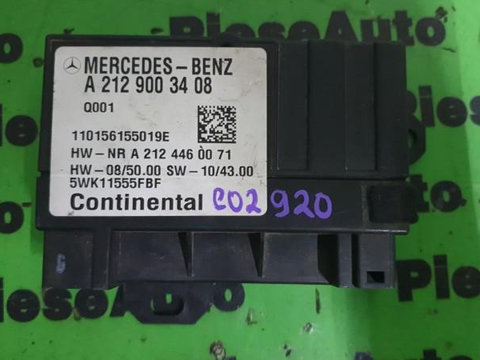 Calculator pompa combustibil Mercedes E-Class (2009->) [W212] a2129003408