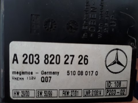 Calculator sam Mercedes E-Classe 3.0 CDI,an 2005-2008,cod A2038202726