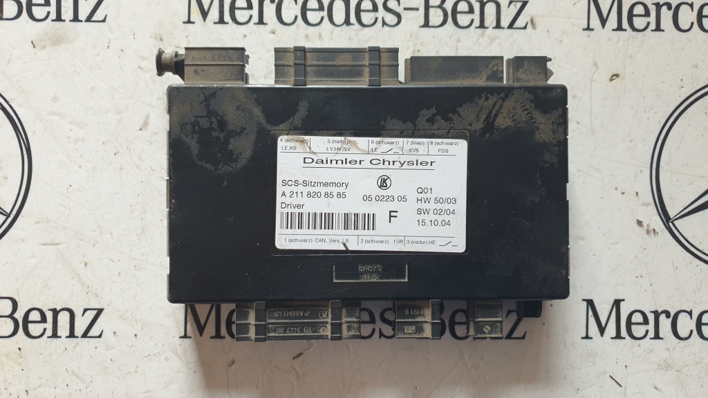 Calculator scaun Mercedes E class W211 A2118208585