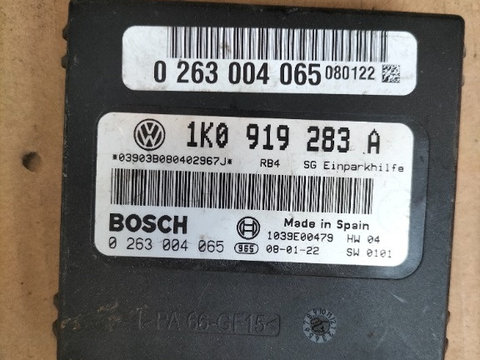 Calculator senzor parcare VW Golf 5, 2008, cod piesa: 1K0919283A