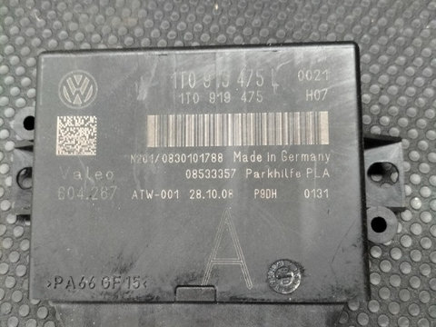 Calculator senzor parcare VW Passat B6, 2007, cod piesa: 1T0919475L