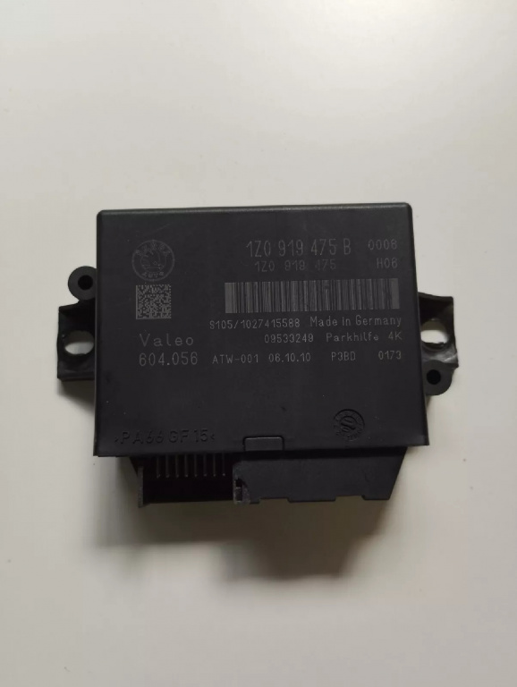 Calculator senzori de parcare Skoda Superb 2 1Z0919475B Skoda Superb 2 an 2009 cod piesa 1Z0919475B NR905