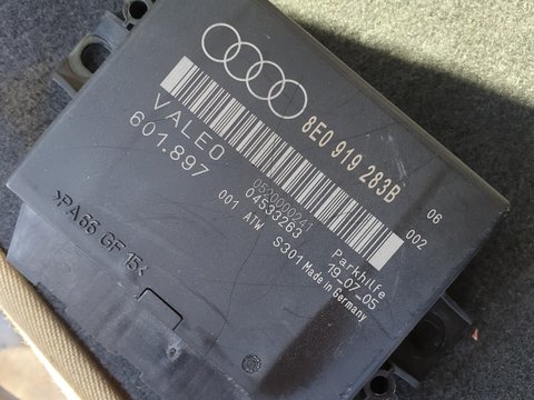 Calculator Senzori Parcare Audi A4 B7 2006 cod 8E0919283B