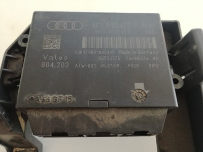 Calculator senzori parcare Audi A4 B8 2.0 tdi cod 