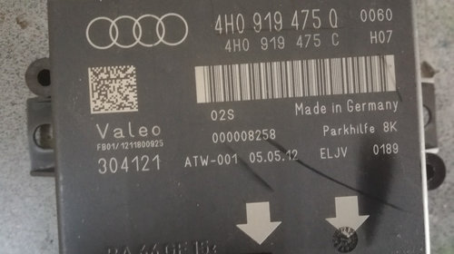 Calculator senzori parcare Audi A6 4G C7