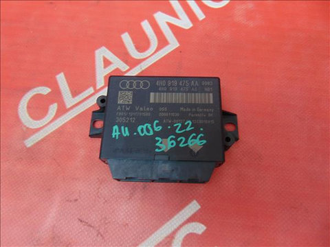 Calculator Senzori Parcare AUDI A6 (4G2, C7) 3.0 TDI quattro CDUD