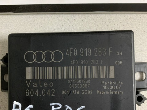 Calculator senzori parcare Audi A6 C6 cod 4F0 919 283 F