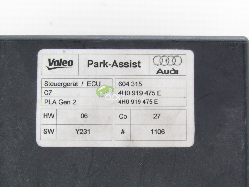 Calculator senzori parcare Audi A6 C7 4G